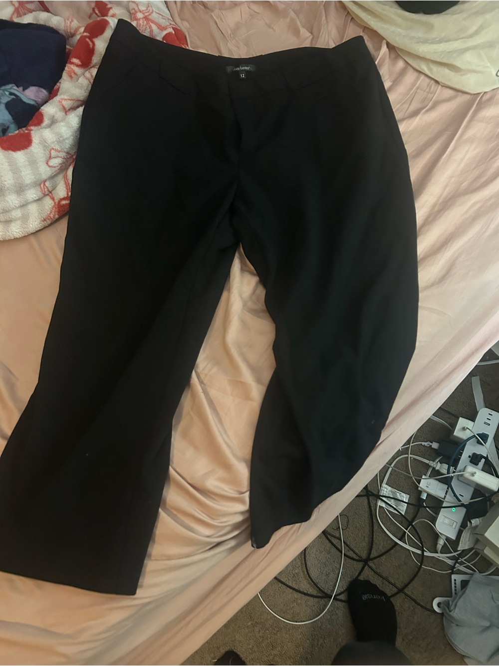 Black Women's Dress Pants - Classic Straight Leg capris